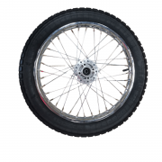 Колесо переднее в сборе на мотоцикл Минск D4 125