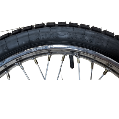 Колесо заднее в сборе на мотоцикл Минск D4 125 (с небольшим дефектом) Колесо заднее в сборе на мотоцикл Минск D4 125 (с небольшим дефектом)