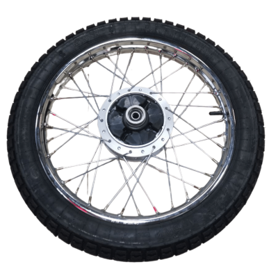 Колесо заднее в сборе на мотоцикл Минск D4 125 (с небольшим дефектом) Колесо заднее в сборе на мотоцикл Минск D4 125 (с небольшим дефектом)