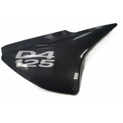 Крышка правая с логотипом графитовая (серая) на мотоцикл Минск D4 125