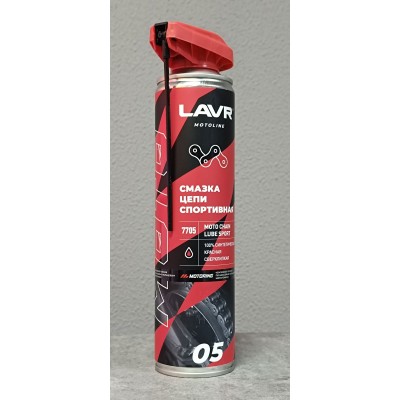 LAVR MOTO Смазка цепи Спортивная 370мл LAVR MOTO Смазка цепи Спортивная 370мл