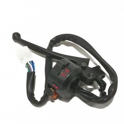 Рычаг сцепления левый в сборе с переключателем на мотоцикл Минск D4 50 Рычаг сцепления левый в сборе с переключателем на мотоцикл Минск D4 50