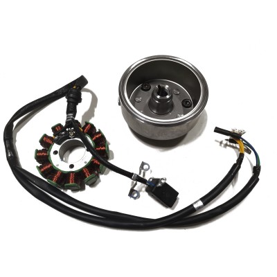 Генератор в сборе на мотоцикл Минск SCR 250 Генератор в сборе на мотоцикл Минск SCR 250