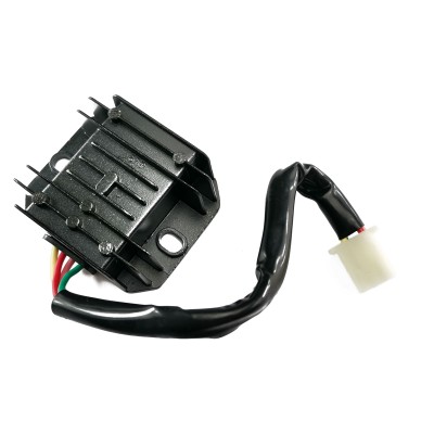 Блок выпрямителя с регулятором напряжения на мотоцикл Минск X250 Блок выпрямителя с регулятором напряжения на мотоцикл Минск X250