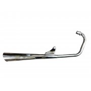 Глушитель в сборе на мотоцикл Минск D4 125 (с дефектом)