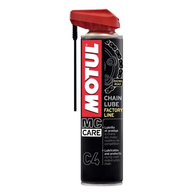 Смазка для мотоцепей Motul C4 CHAIN LUBE FL, 400 мл для мотоцикла Смазка для мотоцепей Motul C4 CHAIN LUBE FL, 400 мл для мотоцикла