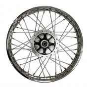 Колесо заднее спицованное с браком на мотоцикл Минск D4 125