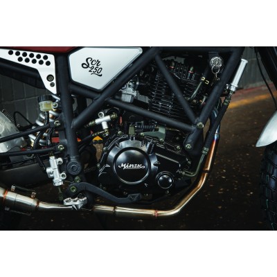 Мотоцикл Minsk Scrambler SCR 250 Серебристый Мотоцикл Minsk Scrambler SCR 250 Серебристый